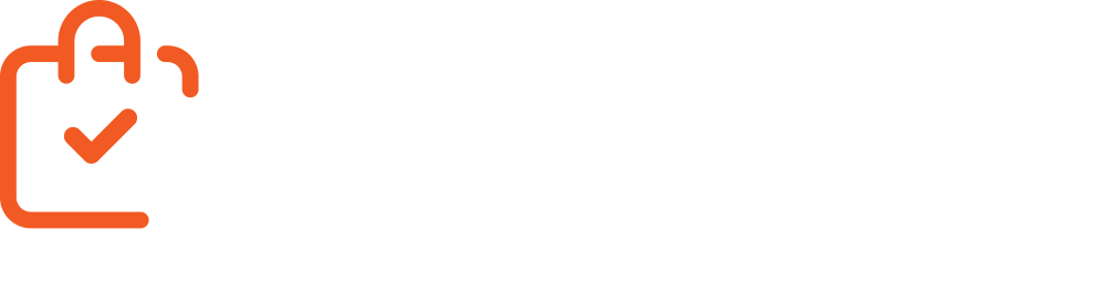 Allewybor logo białe-pomarańczowe  - wyszukiwarka allegro kilka przedmiotów